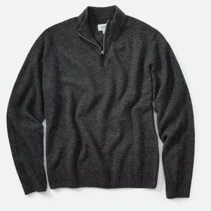 NWT: Men's Merino Wool Quarter Zip